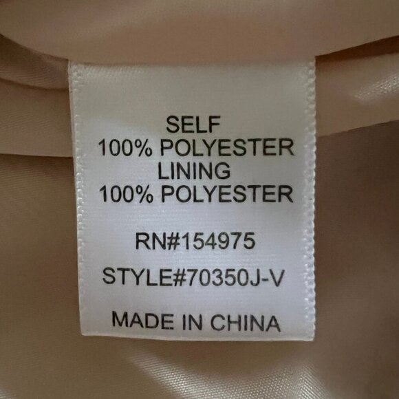 C+D+M Faux Fur Button Front Cream Sherpa Jacket - Picture 8 of 8